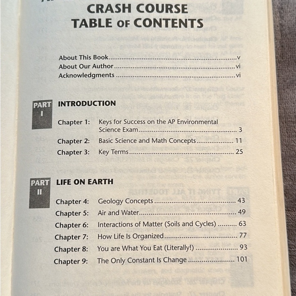 AP Environmental Science Crash Course Test Prep *New* - Picture 3 of 3